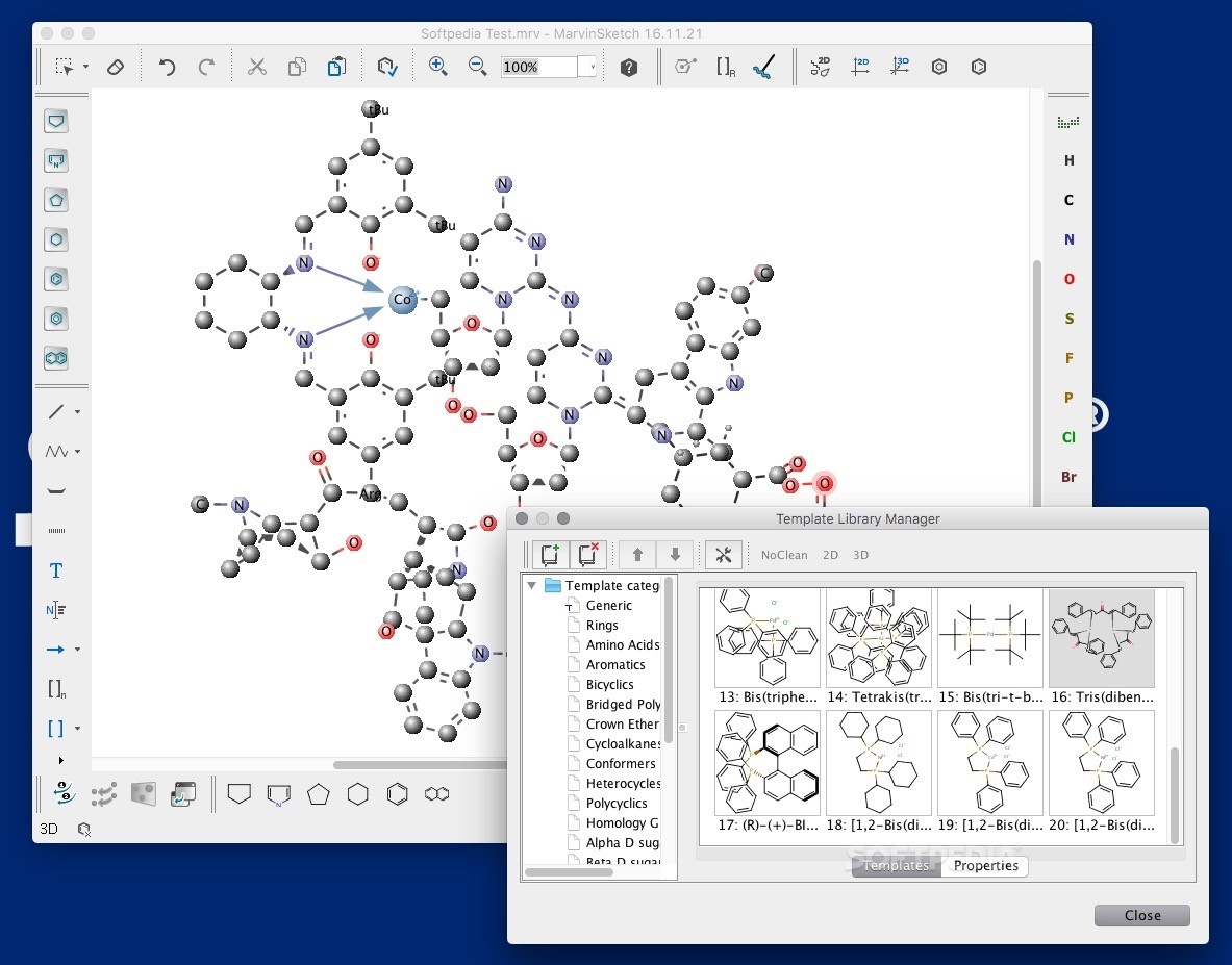 molecule draw program for mac